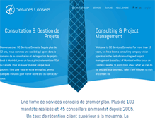 Tablet Screenshot of dcservicesconseils.com